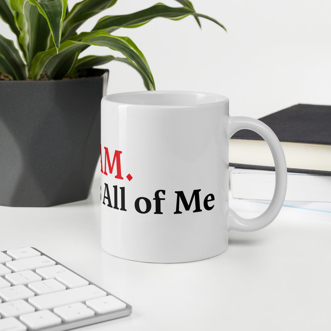 White Glossy GLAM Mug