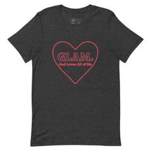 Load image into Gallery viewer, &quot;GLAM.&quot; Heart T-shirt
